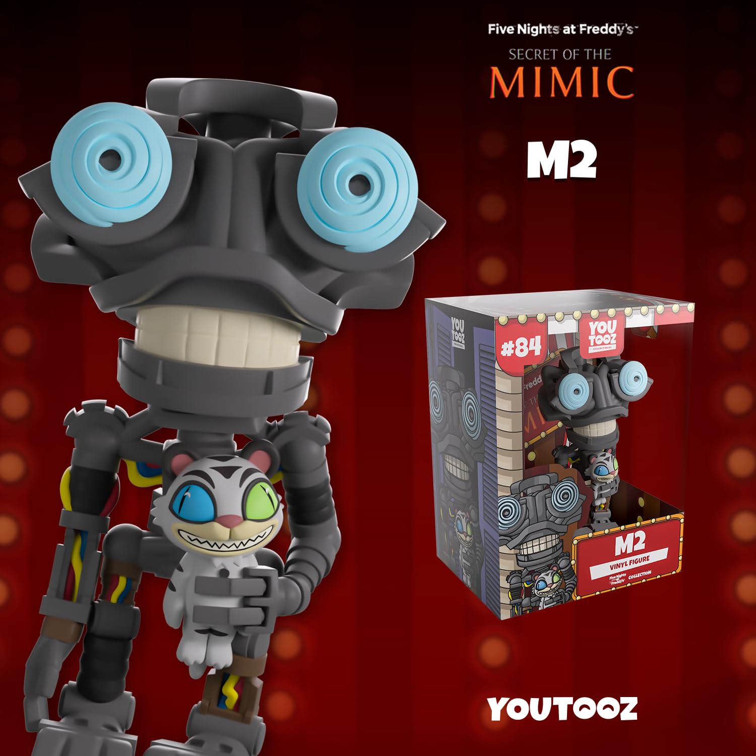 Amazon.co.jp: Youtooz FNAF M2 4.9インチ ビニールフィギュア、Five